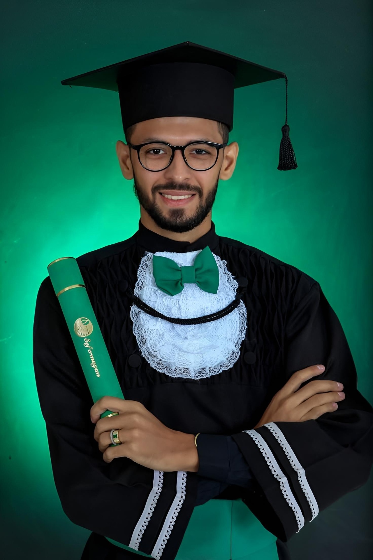 Retrato de formatura, toque para ampliar